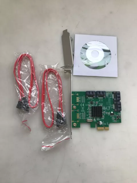 Tarjeta controladora Syba SI-PEX40064 4 puertos SATA III PCI-EXPRESS 2.0 x 1