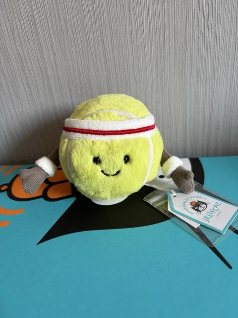 JELLYCAT AMUSEABLES SPORTS Tennis Ball BNWT Displayed Only New With ...