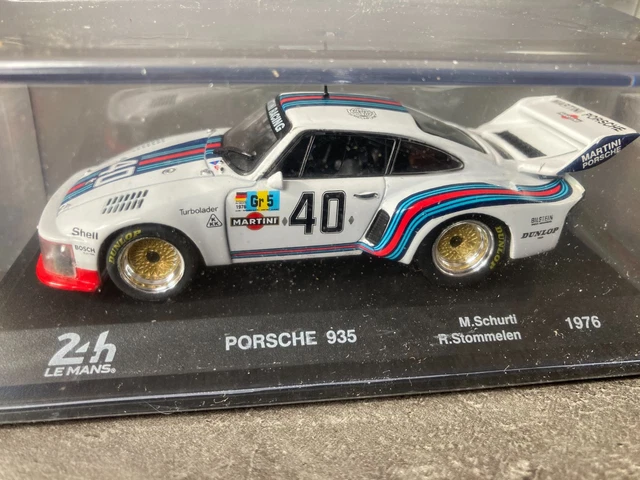 Porsche 935 N°40 Martini Racing 24h Du Mans 1976 - Starter 1/43 - Kit Résine Monté - Édition Limitée