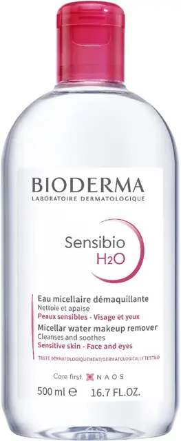 Bioderma Sensibio *Crealine H2O Make-up Entfernung Mizellösung, 500 ml