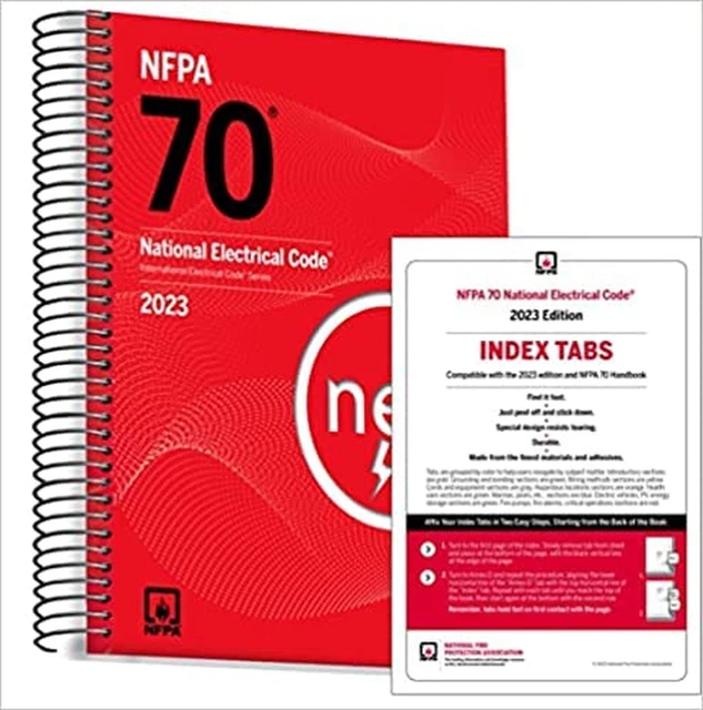 2023 NEC CODE Book NFPA 70 National Electrical Code (SpiralBound) with