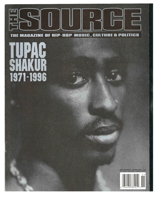 VINTAGE Nov 1996 The Source Magazine #86 2Pac Tupac Shakur Memorial Tribute VINTAGE Nov 1996 The Source Magazine #86 2Pac Tupac Shakur Memorial Tribute