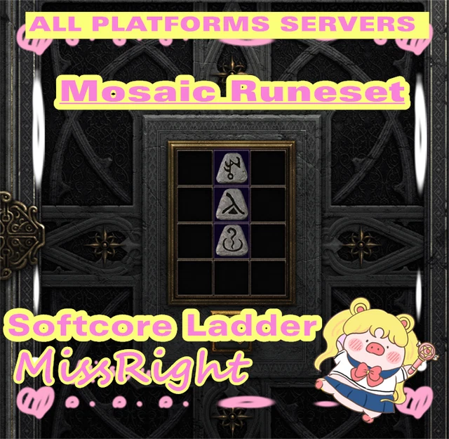 Diablo 2 Resurrected Items – NON-LADDER Softcore: Enigma, CTA, HOTO, Fortitude