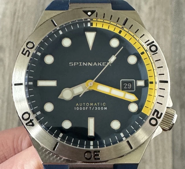 10 AT Luinoso Orologio Subacqueo Sportivo Da Iersione Subacquea - Foto 6