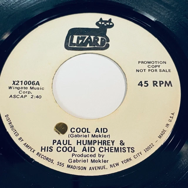 Paul Humphrey & His Cool Aid Chemists - Cool Aid / Detroit 45 - Funk Soul
