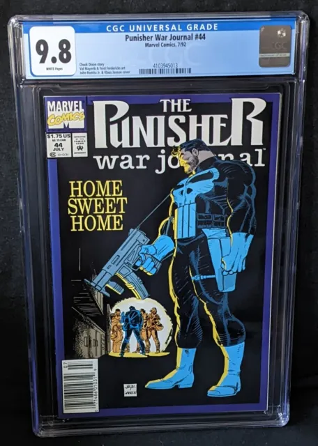 Punisher War Journal 44 Newsstand - CGC 9.8 - Marvel 1992