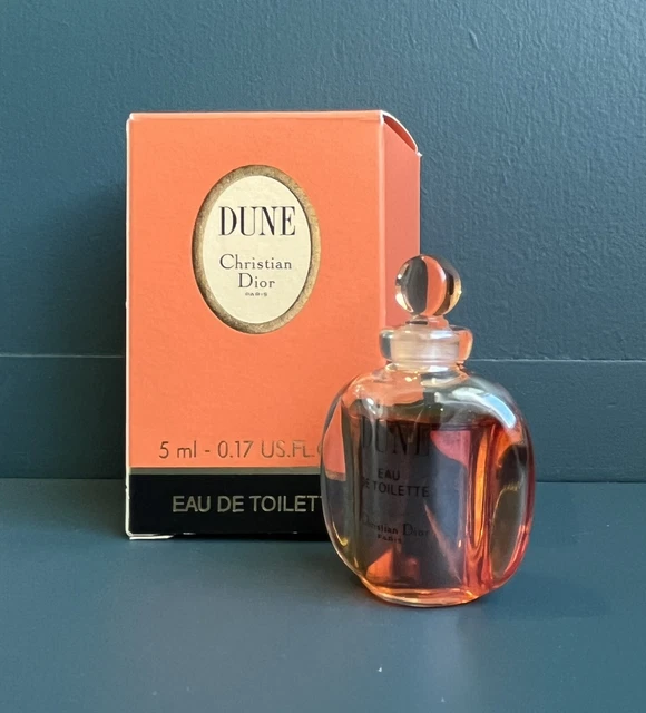 Miniature "DÛNÊ" Chrîstîân DÎÔR Paris 5 ml EDT + BOITE + NEUF + NEW FULL BOX