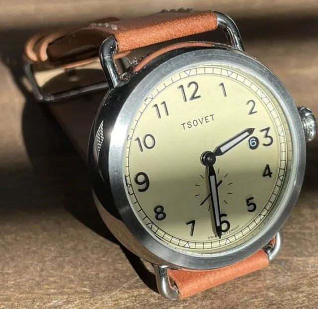 New!!! Tsovet SVT-CV43; Genuine Leather Band