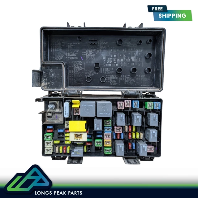 2011 DODGE RAM 1500 TIPM Integrated Power Module Fuse Box Relay