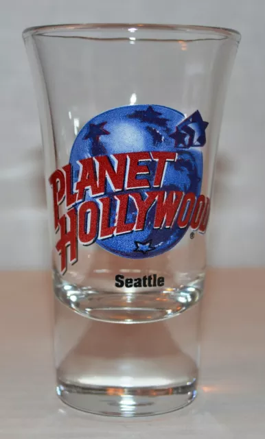 Planet Hollywood Seattle Washington Tall Shot Glass