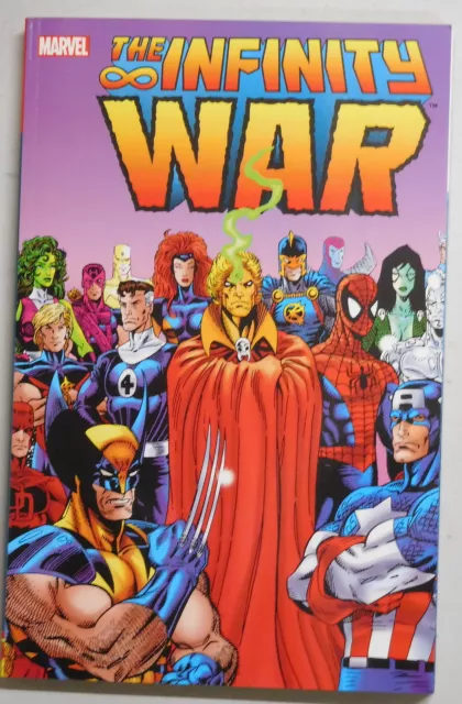 Infinity War trade paperback Jim Starlin Warlock Thanos Marvel Comics