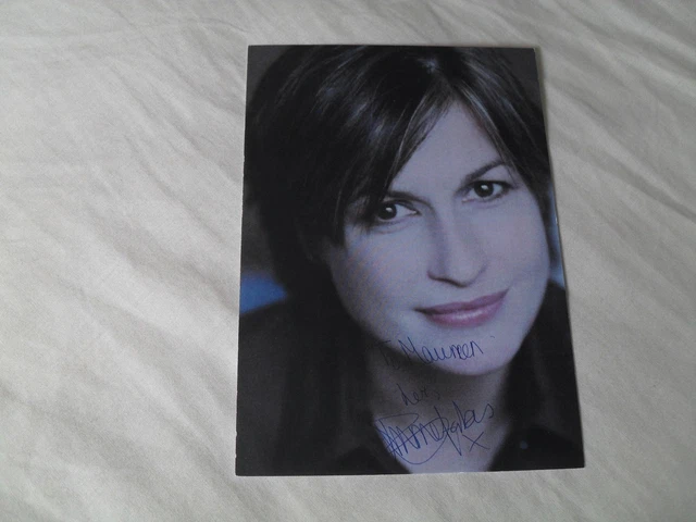 EMMA FORBES - autographed picture signed by Emma Forbes TV PRESENTER