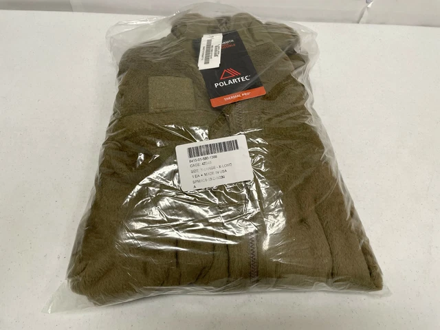Usgi Tan Ecwcs Gen Iii Level 3 Fleece Cold Weather Jacket X-Large X-Long Nwt