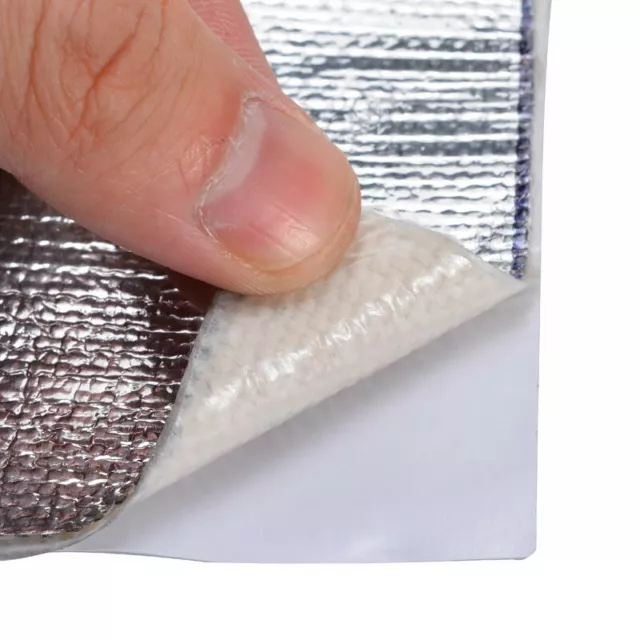 Scudo termico isolante parti esposte a forte calore in alluminio fibra di vetro