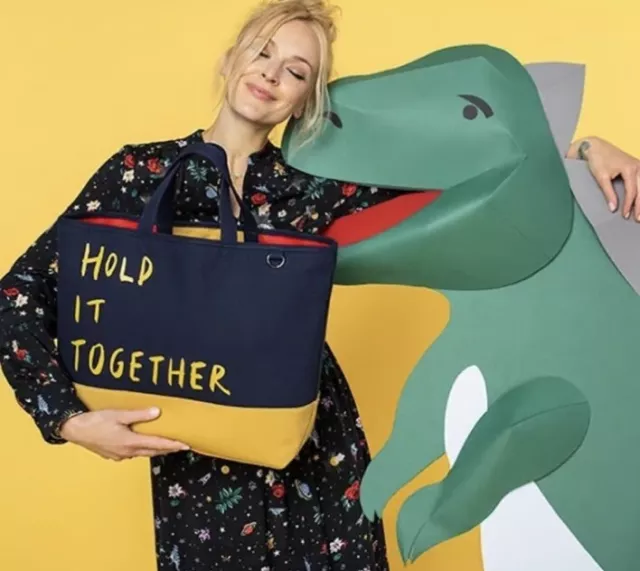 Cath Kidston X Fearne Cotton Huge ‘hold It Together’ Tote Bag