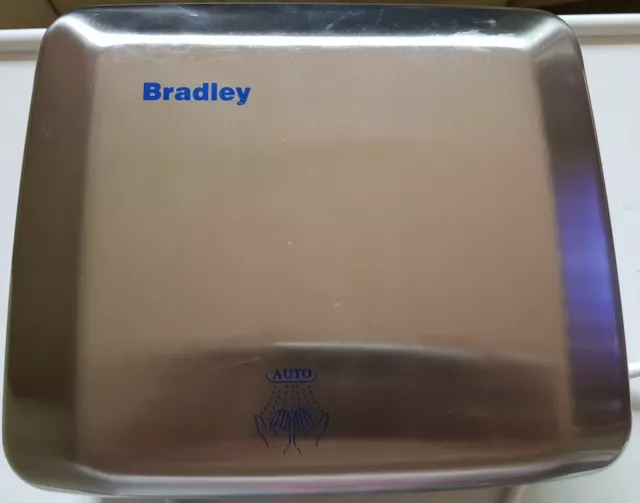 Bradley Stainless Steel Wall Mountable Automatic Hand Dryer 2400W