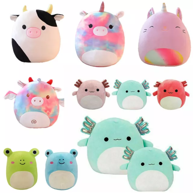 Squishmallows Plush Toy Axolotl Super Soft Doll Pillow Stuffed Cushion Gift 35Cm