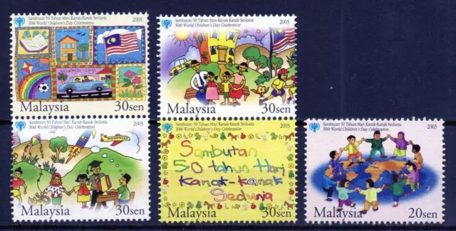 Malasia / Malaysia  serie completa año 2003  yvert nr. 1009/13  nuevos