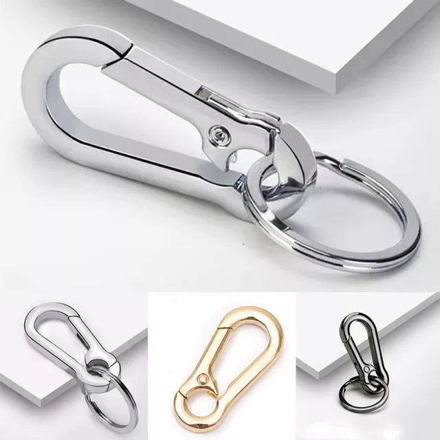 Metal Carabiner Key Chain Clip Snap Hook Keyring Key Ring Keychain Key Holders