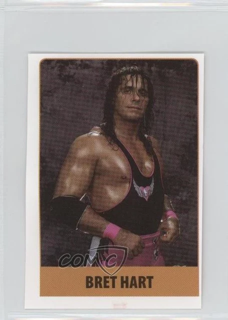 2008 Rafo Wrestling Keceri Stickers Bret Hart #25