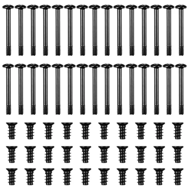60 PIEZAS Tornillos de PC Tornillos de radiador Estuche Ventiladores Estuche de computadora Ventilador Tornillos de ventilador Tornillos