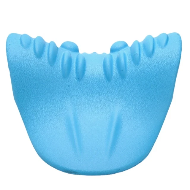 Estirador cuello-hombro relajante almohada de tracción para aliviar el dolor cuello X4W2
