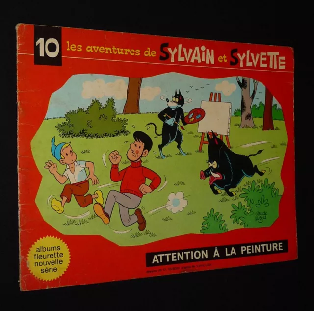 Les Aventures de Sylvain et Sylvette, T10 : Attention à la peinture (Albums