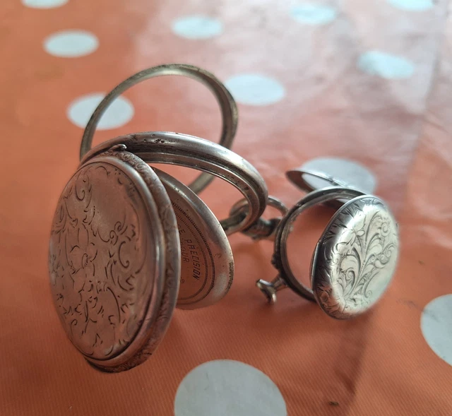 Boîtier Pour Montre Gousset Ancien - Modèle 199-13/P6 - Occasion Vintage - Sans Marque