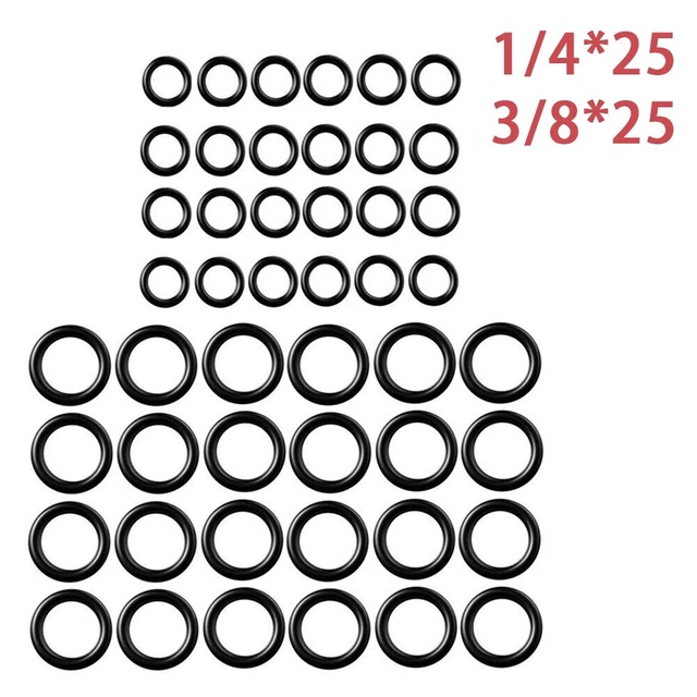 50 pièces joints toriques pour laveuse haute pression 1/4 3/8 M22 coupleur à c