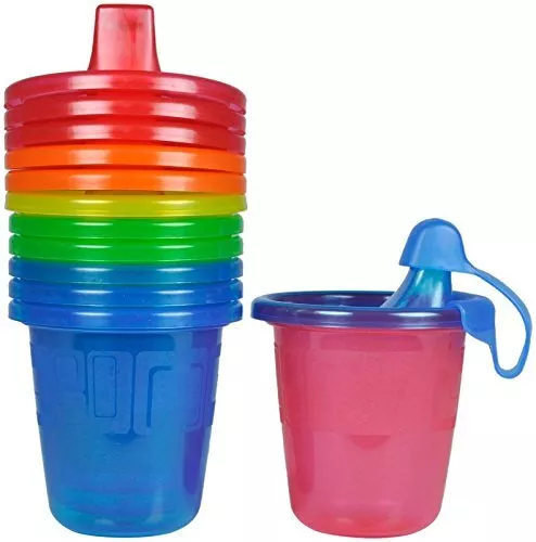 The First Years Take & Toss Spill-Proof 7 Ounce Cups (6 cups)