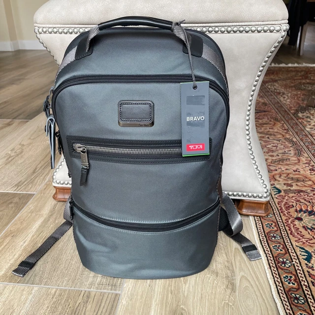 Tumi Alpha Bravo Essential Rucksack Backpack Gray