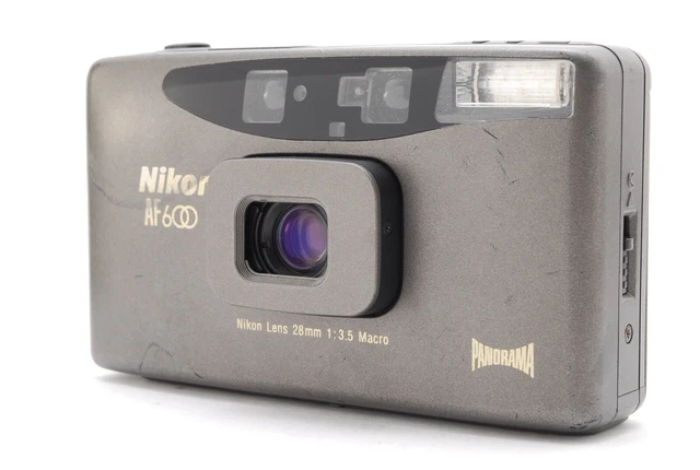 [Exc+5] Nikon AF600 Panorama 35mm Point & Shoot Compact Film Camera From Japan