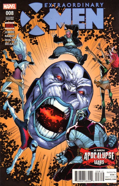 EXTRAORDINARY X-MEN (2015) #8 - 2nd Print - Back Issue