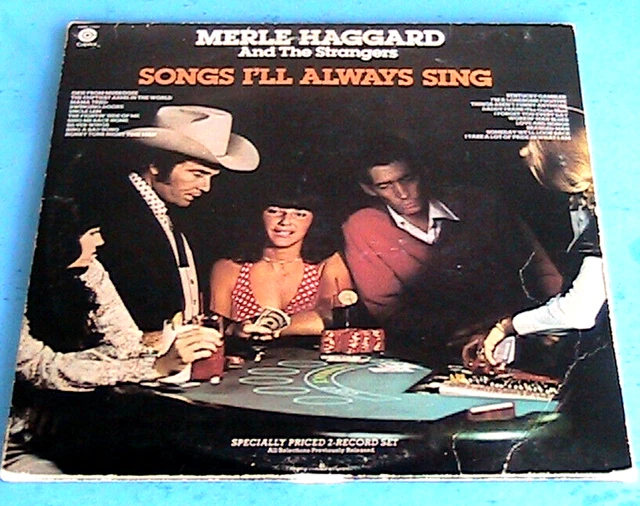 MERLE HAGGARD - Songs I'll Always Sing LP VINYLE ALBUM Capitol SABB ...