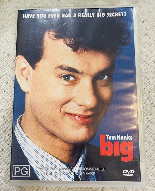 Big - Tom Hanks  (DVD, 1988) - Region 4 - Free Post