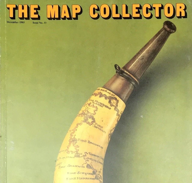 Tithe Maps Book ENGRAVED MAPS ON Powder Horns & Tithe Maps Map Collector No 33 by ...