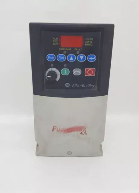 Allen Bradley 22B-D1P4N104 Powerflex 40 Ac Drive 0.4Kw/0.5 Hp Series A