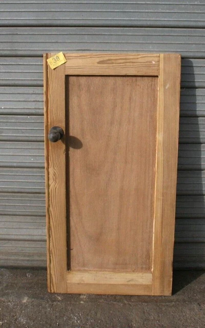 Reclaimed Pine Alcove Cupboard Door  ref 39D