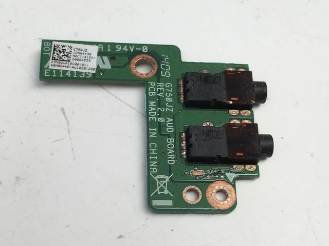 Genuine Asus Rog G750JZ 17.3" Laptop Audio Sound Board 60NB04K0-AU1020