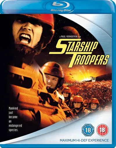 Starship Troopers (Blu-ray) Clancy Brown Michael Ironside Marshall Bell