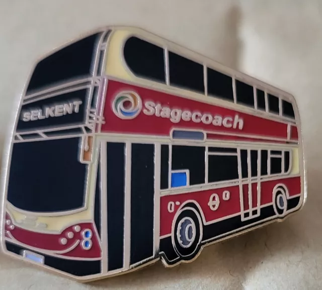 London Transport / Stagecoach Selkent Enamel Bus Badge