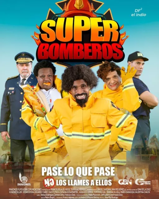 Peli Dominicana, "Super Bomberos", Fausto Mata , 1 Dvd, 2019