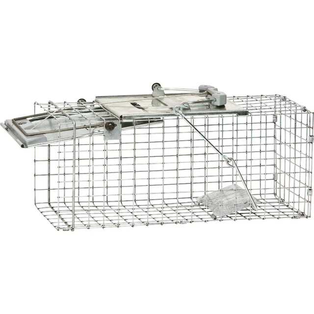 Havahart Easy Set Galvanized Steel 17 In. Live Squirrel Trap 1083 Havahart Easy