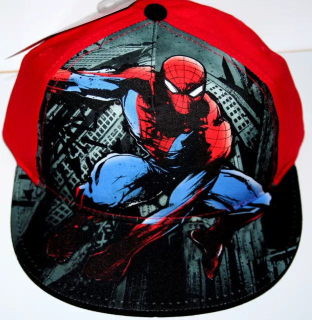 Marvel Comics The Amazing Spider-man Spiderman Boys Cap Hat New Tags NOS 2012 2