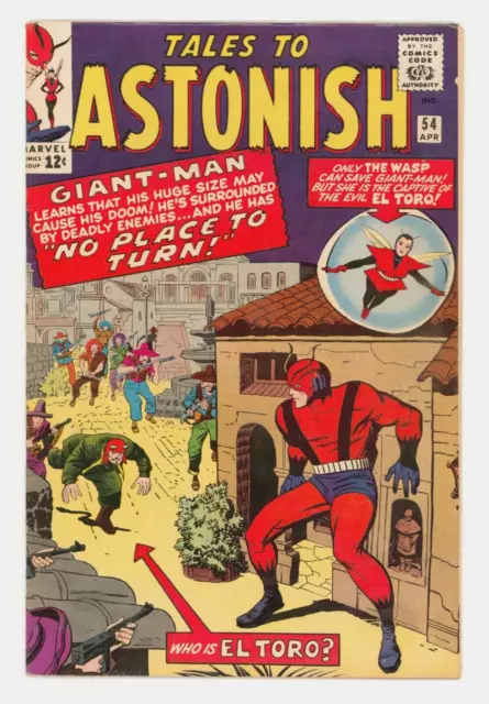 Tales to Astonish #54 VFN 8.0 Giant-Man and the Wasp