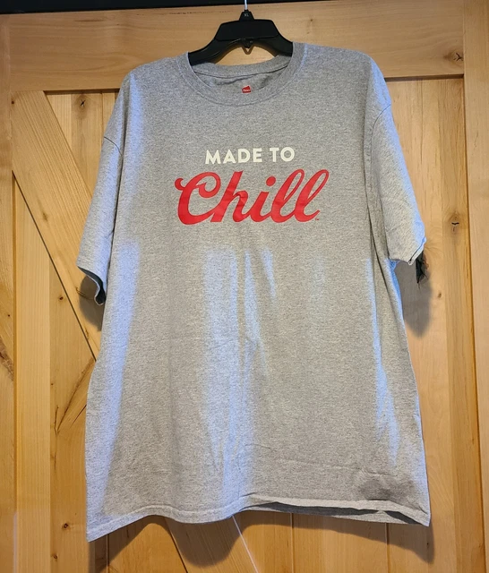 Coors Light - “Made to Chill” T-Shirt - Gray - 2 Sided - Size 2XL Hanes