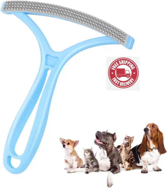 Pet Hair Remover Dog Cat Hair Remover Reusable Portable Silicone Cleaner Brush