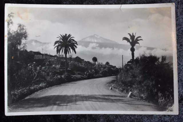 Postkarte Ansichtskarte Lithografie Belgien Tenerife Pico de Teyde (M)