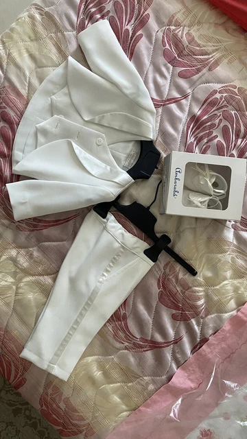vestito neonato 6mesi battesimo, Più Scarpine Numero 16