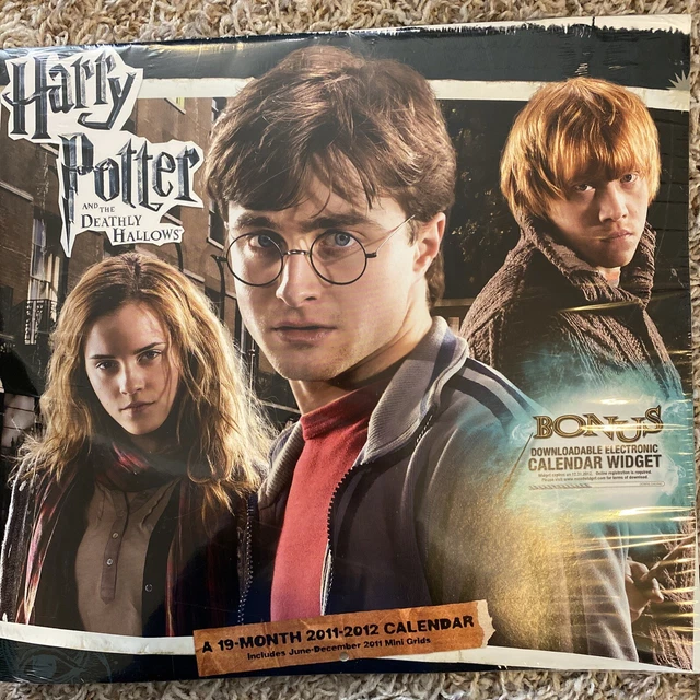 SEALED HARRY POTTER And The Deathly Hallows Calendar 2011 2012